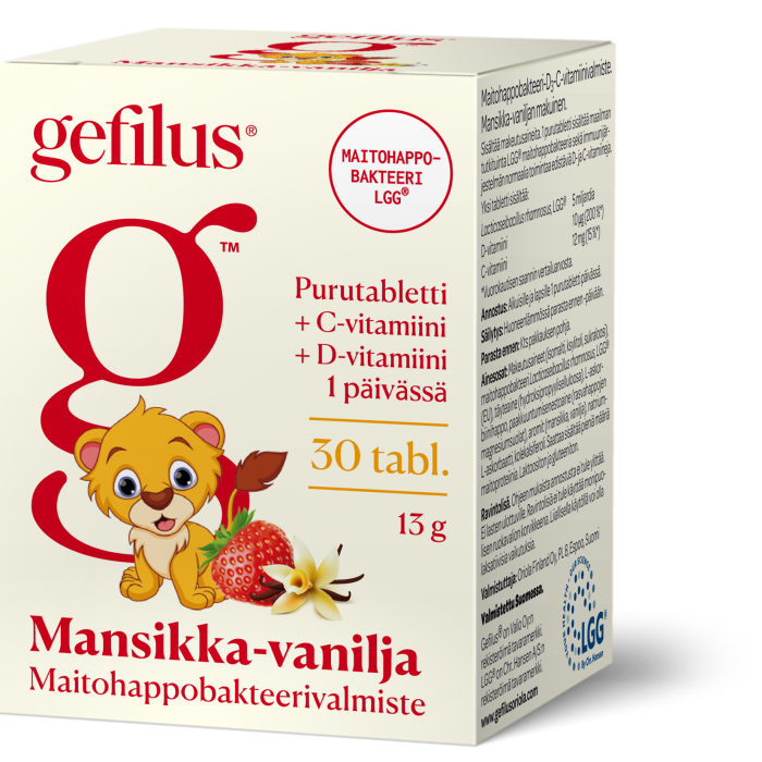 oriola_yleisetkauppatavarat_10011439_Gefilus_Mansikka_vanilja_purutabletti_30tabl_a74a7b8b_edef_4fe9_a11d_35b6e0dd215f