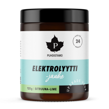Puhdistamo Elektrolyyttijauhe Sitruuna Lime 120 g