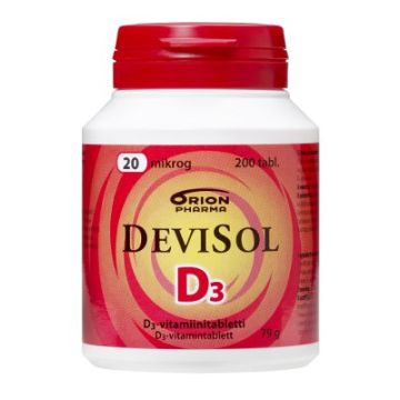 Devisol 20 mikrog imeskelytabletti 200 kpl