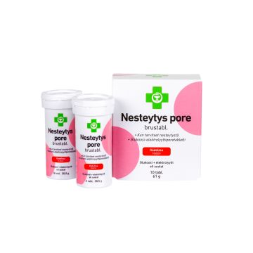 APTEEKKI Nesteytys poretabletti vadelmanmakuinen 10 kpl