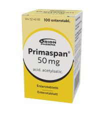 PRIMASPAN enterotabletti 50 mg 100 kpl